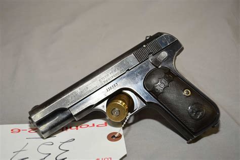 Colt Model 1903 Pocket Hammerless 32 Auto Cal 8 Shot Semi Auto Pistol