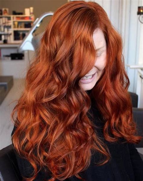 Long Copper Red Hair Red Copper Hair Color Ginger Hair Color Copper