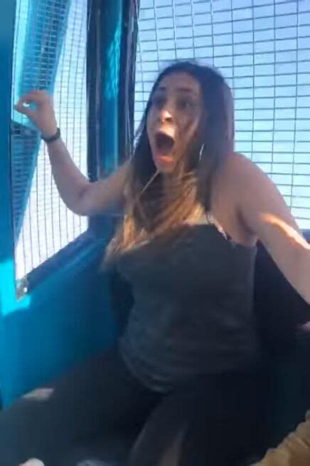 woman has meltdown at theme park after getting tricked into riding ferris wheel — fox news
