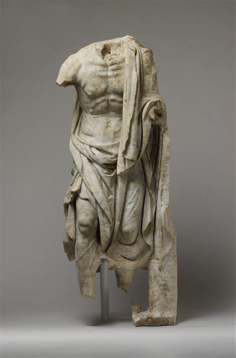 Marble Statue Of An Old Fisherman Roman Imperial The Metropolitan