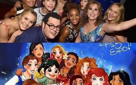 Photo Disney Voice Actors Transform Into Their Animated Characters Thanks To Amazing Fan Art