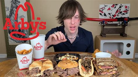 Arbys Massive Meat Mukbang Youtube