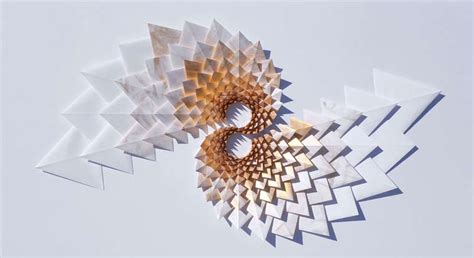 Matthew Shlian American Paper Engineer And His Geometric Paper Art