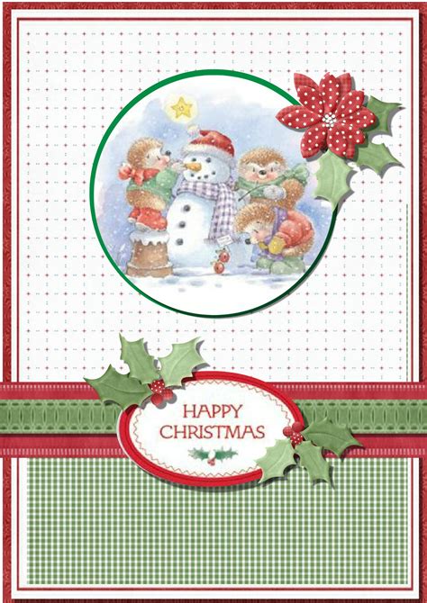 Pin By Roberta Spear On Christmas Decoupage Christmas Scrapbook