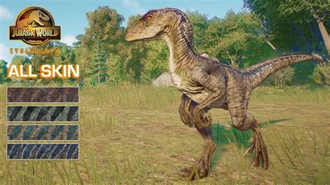All Velociraptor Skins Jurassic World Evolution 2
