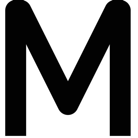 M Letter PNG Transparent Images
