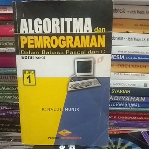 Jual Algoritma Dan Pemrograman Dalam Bahasa Pascal Dan C Edisi Ke 3