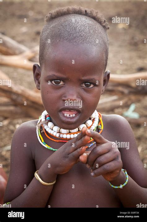 Hamer Tribe Woman In Traditional Outfit Turmi Omo Valley Ethiopia My
