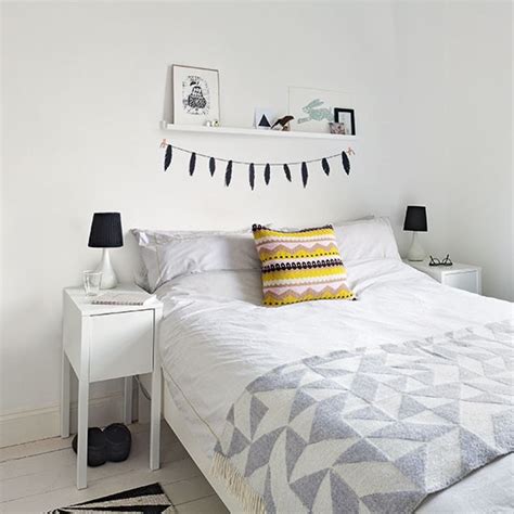 Maybe you would like to learn more about one of these? White Scandi bedroom | scandinavian design | housetohome.co.uk