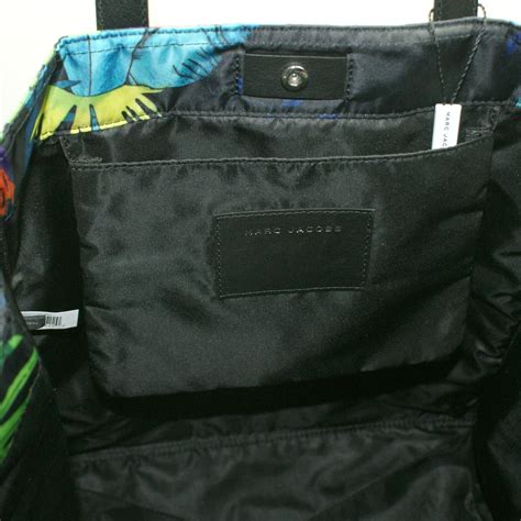 Marc By Marc Jacobs Black Multi Nylon Tote Bag #M0010300 | Marc By Marc Jacobs M0010300