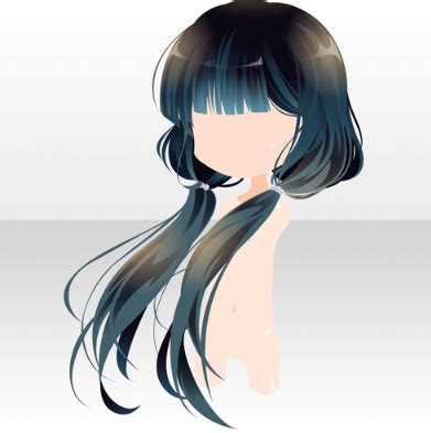 Anime, as westerners define it, has been popular for decades in the east, but it was perhaps not schoolgirls are a recurring feature of anime and so naturally so is that very schoolgirlish hairstyle, a. Pin on Chibi Hair