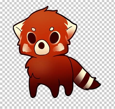 Cute Red Panda Pixel Art Aesthetic Elegants