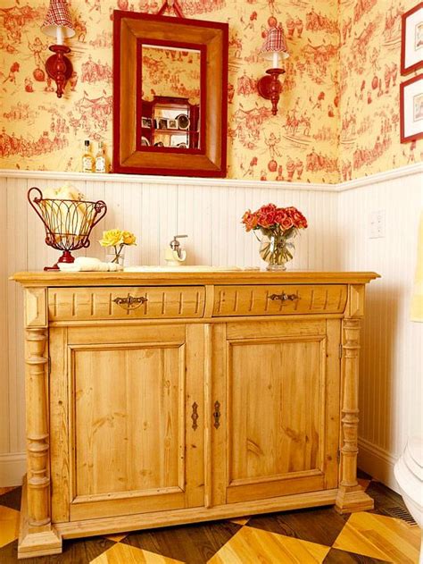 Yellow bathroom decor yellow bathrooms chic bathrooms bathroom vanities bad inspiration from bathroom vanities, bathroom sinks, bathroom tiles, bathroom faucets, and toilets, every. 18 Creative Ideas for a DIY Bathroom Vanity (With images ...