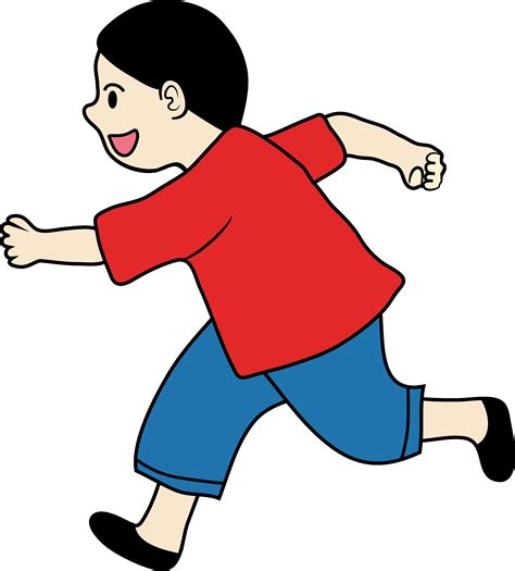 Running Children Clip Art Clipart Best