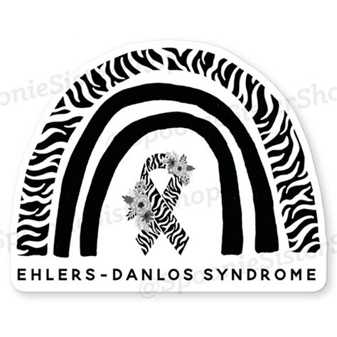 Ehlers Danlos Syndrome Eds Awareness Sticker Etsy