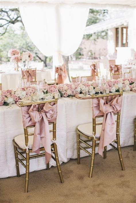 Delicate Dusty Rose Pink Wedding Color Inspirations