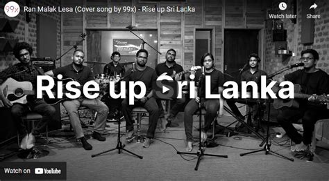 New Music Ran Malak Lesa Cover Song By 99x Rise Up Sri Lanka