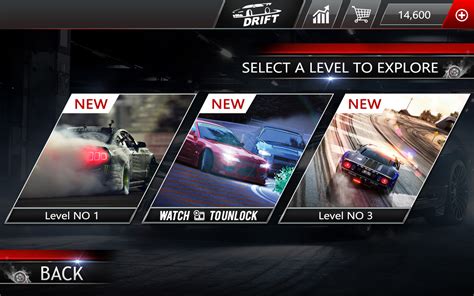 Drift Car Racing Game Ui On Behance