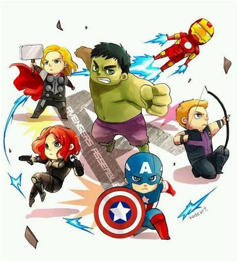 Baby Avengers Chibi Marvel Avengers Cartoon Avengers Characters