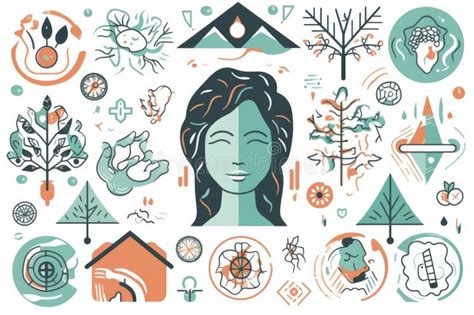 Collection Of Mental Health Symbols And Icons Each Unique In Its Own