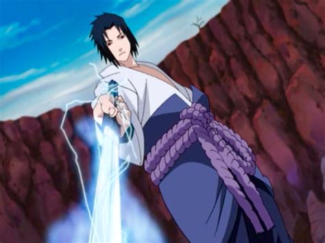 Por Que Sasuke Não Usa Mais A Lança Chidori Ou O Chidori Senbon Em