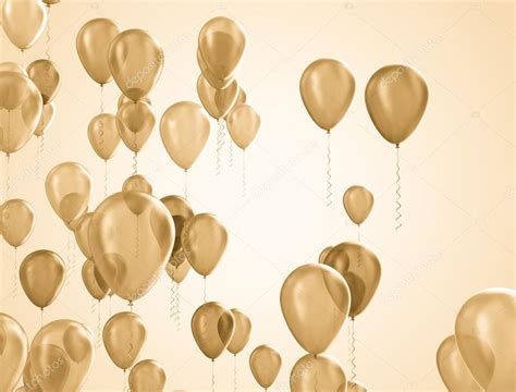 Golden Balloons Background Stock Photo By ©jezper 34259539