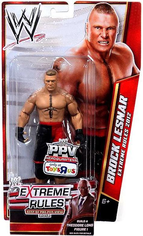 Wwe Wrestling Best Of Ppv 2012 Brock Lesnar Exclusive Action Figure