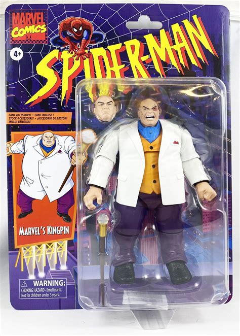 Marvel Legends Kingpin Spider Man 1994 Animated Series Série Hasbro