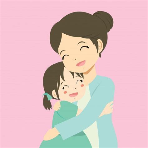 Animado Dibujos De Madre E Hija Abrazadas Para Dibujar Alixlaautentica