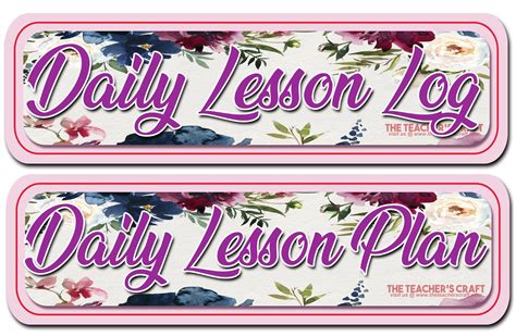 Classroom Labels For Purple Lovers Gurong Hero