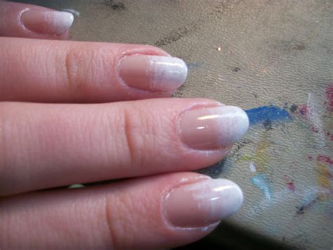 Gradient French Manicure By Queenaliceofawesome On Deviantart