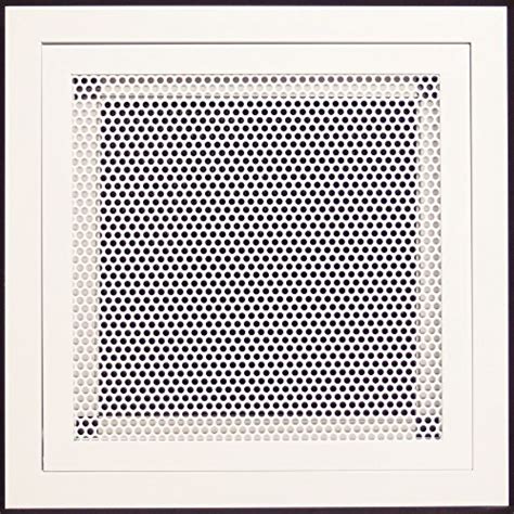 Buy 12w X 12h Aluminum Return Filter Grille With Easy Push Self Lock