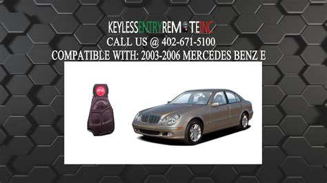 To replace the battery in your key fob, pull the latch at the end of the key holder, push your key horizontally into the open slot, and then lift the battery out of the compartment. How To Replace Mercedes Benz E350 E450 Class Key Fob Battery 2003 2004 2005 2006 - YouTube