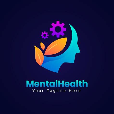 Free Vector Gradient Mental Health Logo