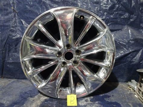 2010 2012 Ford Taurus Chrome Wheel Rim Factory Original 19x8 Oem