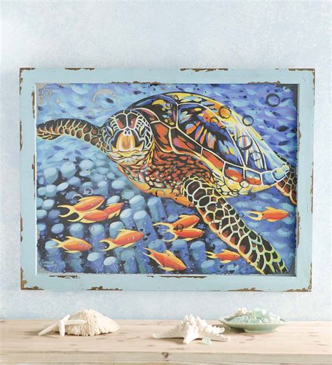 Made in america each one is hand crafted from steel. Sea Turtle Wall Art | Wind and Weather