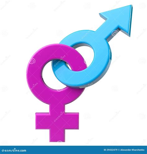 Sex Symbol Masculino Y Femenino Stock De Ilustración Ilustración De