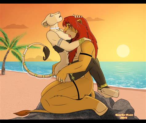 Rule 34 2015 Anthro Anthrofied Beach Breasts Canon Couple Clothing
