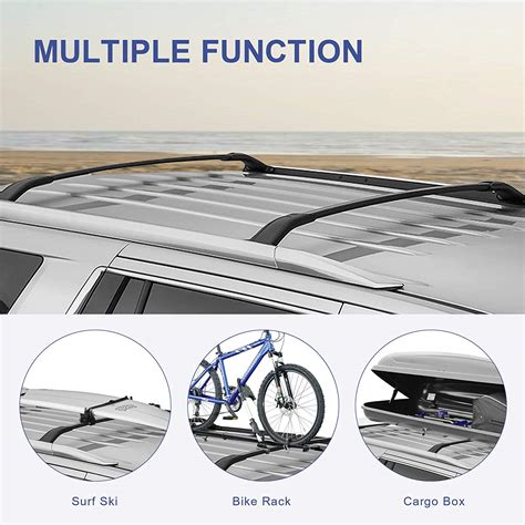 Rokiotoex Roof Rack Crossbars Roof Rail Cross Bars Fit 2015 2020