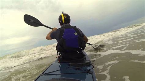 Coastal Kayaking Surf Launch And Landings Youtube