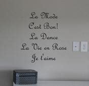 French Phrases | Wall Decals - Trading Phrases