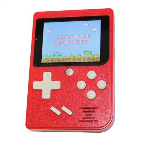 129 Red Portable Handheld Retro Pocket Video Game System Classic Retro