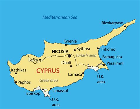 Cyprus Mapa