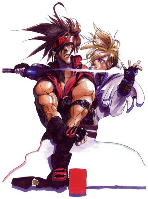 Sol And Ky Kiske From Guilty Gear X2 Illustration Artwork Gaming Videogames Gamer Guilty