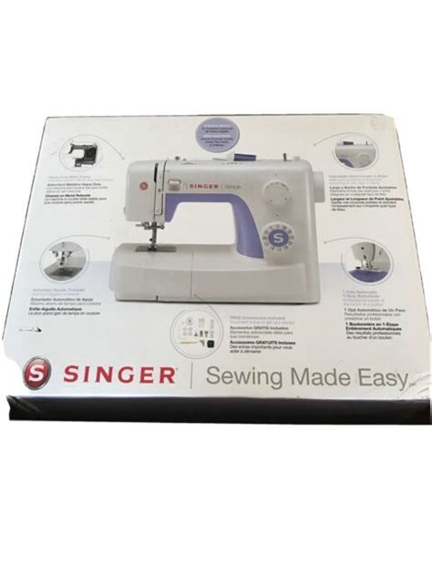 Singer Simple 3232 Sewing Machine With Automatic Needle Threader For