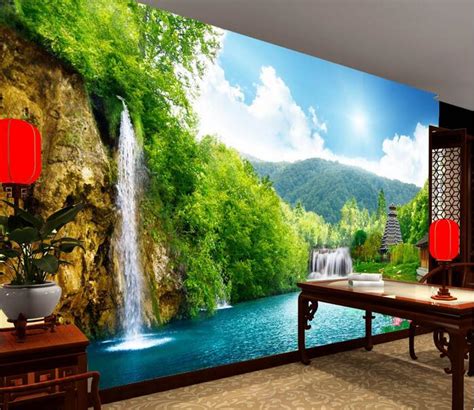 Buy 3d Wallpaper Custom Mural Non Woven