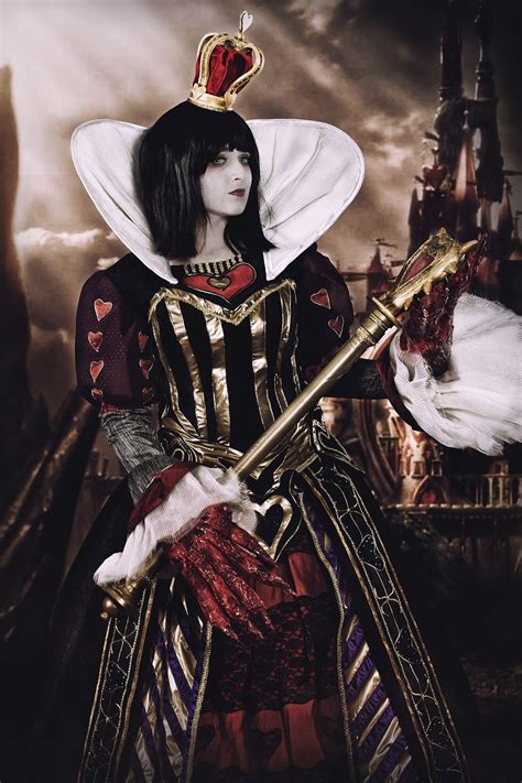 Kuroicosp Yuko Exion Cómo Hicimos Queen Of Hearts Alice Madness