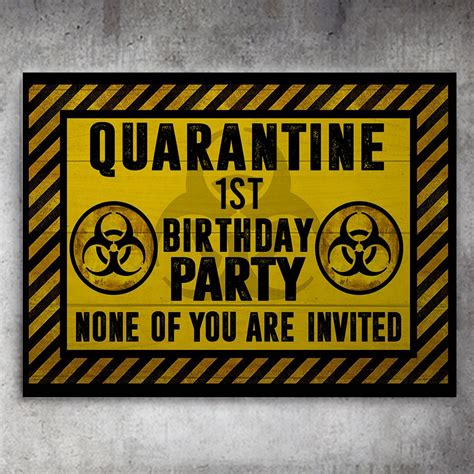 Check spelling or type a new query. Quarantine Birthday Poster | Quarantine Birthday Party ...