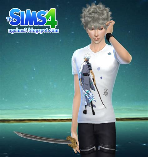 Gintoki The Sims 4 By Ng9 On Deviantart