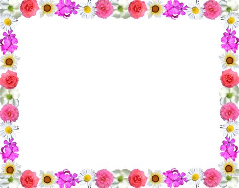 Green plant flower border design element. Pin by Sadia on Frames & beautiful Boards | Flower border ...